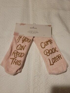Hallmark Ultra-Soft Crew Socks Lavendar Infused